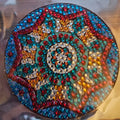 Diamond Art - Mandala Design and Each One is a Handcrafted Magnet, One-of-a-Kind