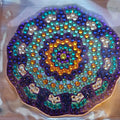 Diamond Art - Mandala Design and Each One is a Handcrafted Magnet, One-of-a-Kind