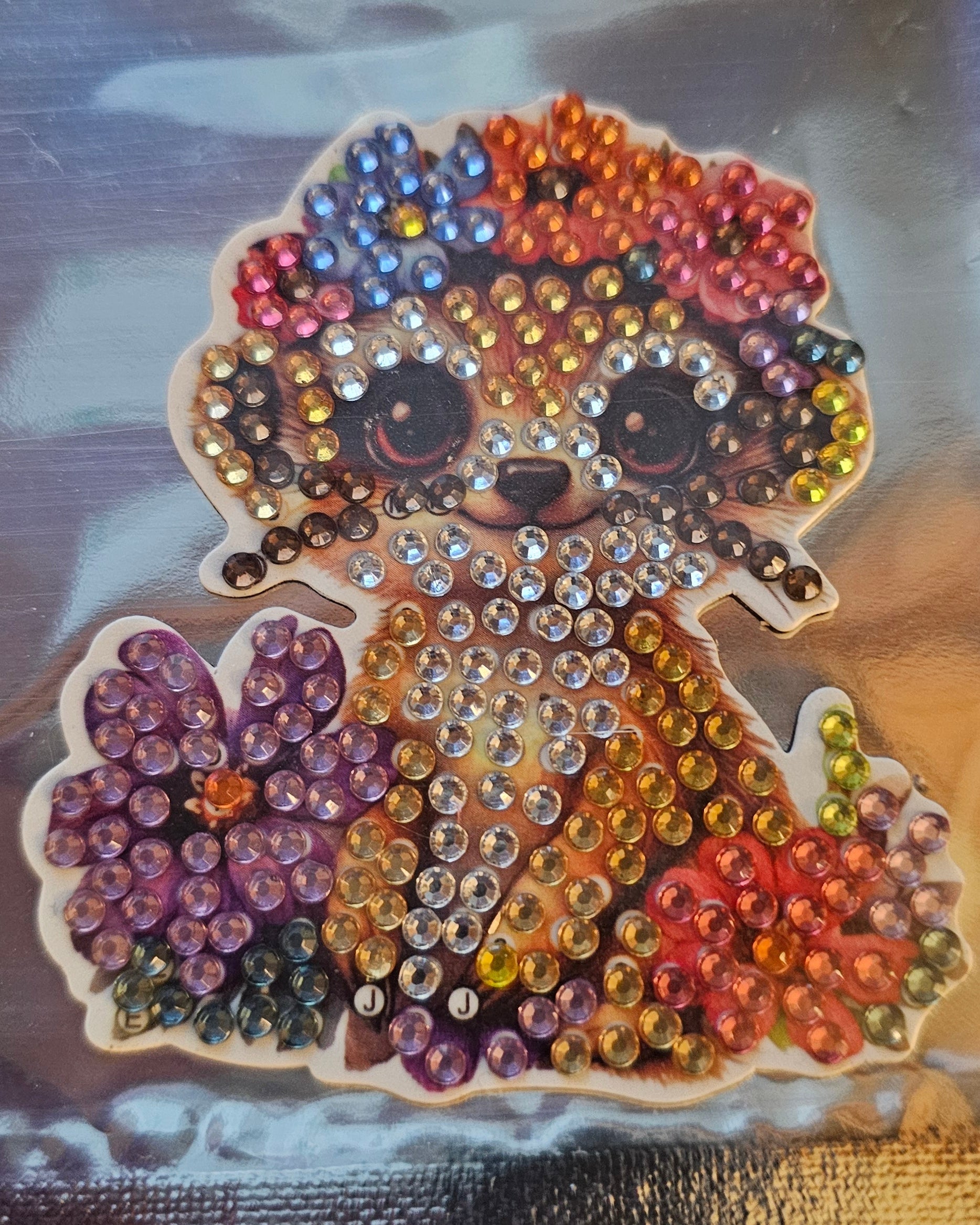 Diamond Art - Animal and Each One is a Handcrafted Magnet, One-of-a-Kind