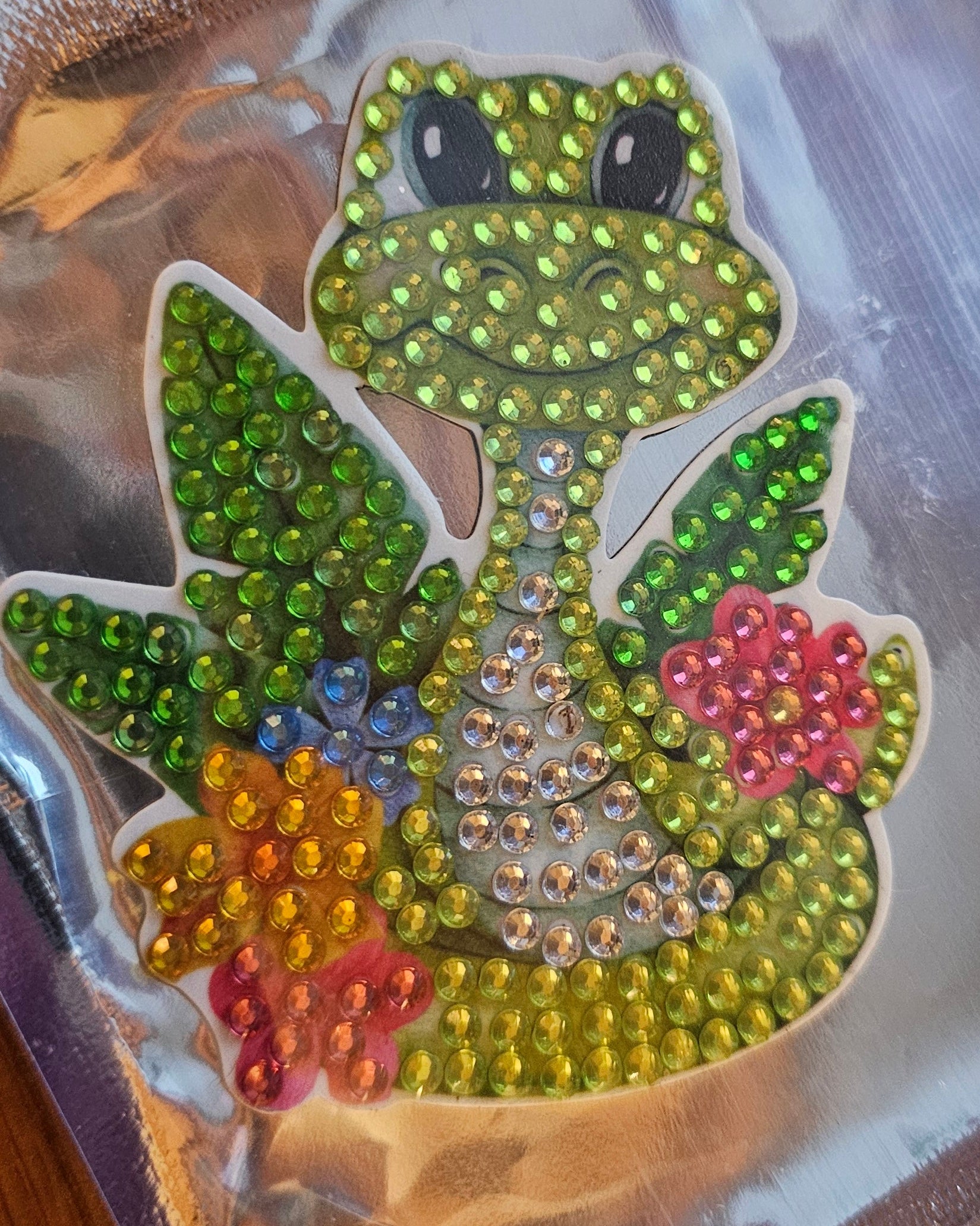 Diamond Art - Animal and Each One is a Handcrafted Magnet, One-of-a-Kind