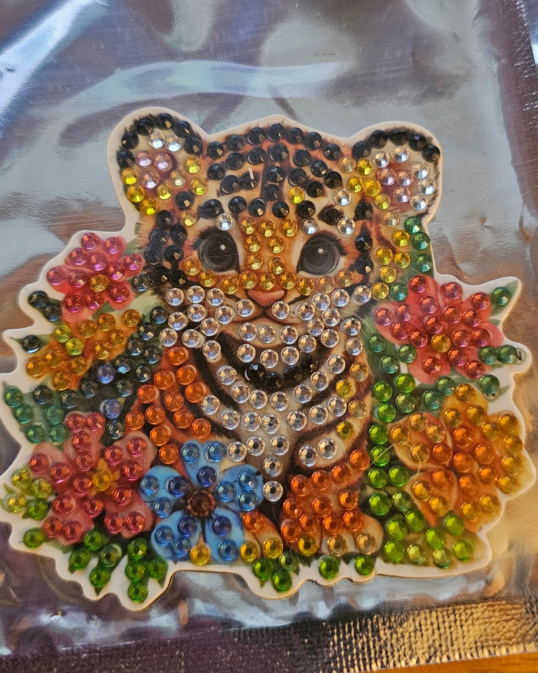Diamond Art - Animal and Each One is a Handcrafted Magnet, One-of-a-Kind
