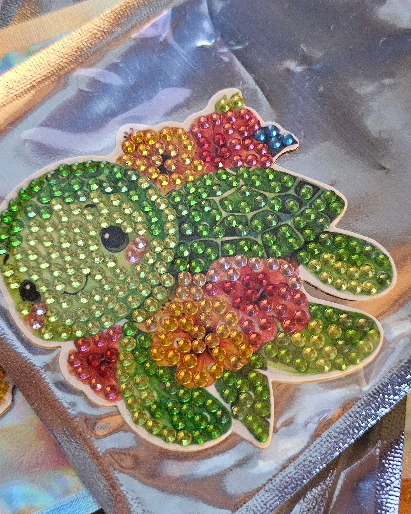 Diamond Art - Animal and Each One is a Handcrafted Magnet, One-of-a-Kind