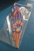 Rhinestone Feather Bookmark w/ Crystal Charm | 10