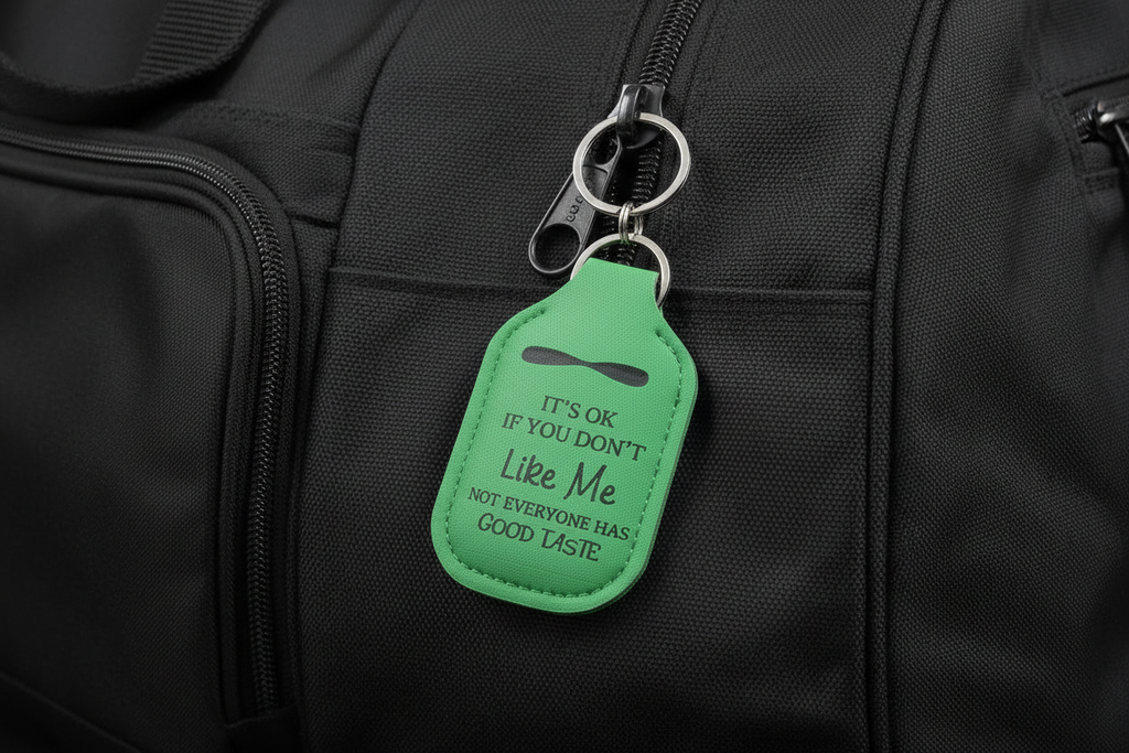 Key-Chain Holder - Hand Sanitizer - Sayings