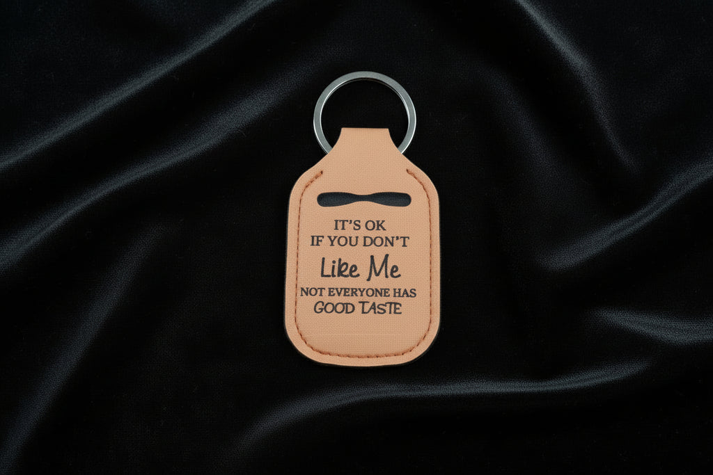 Key-Chain Holder - Hand Sanitizer - Sayings