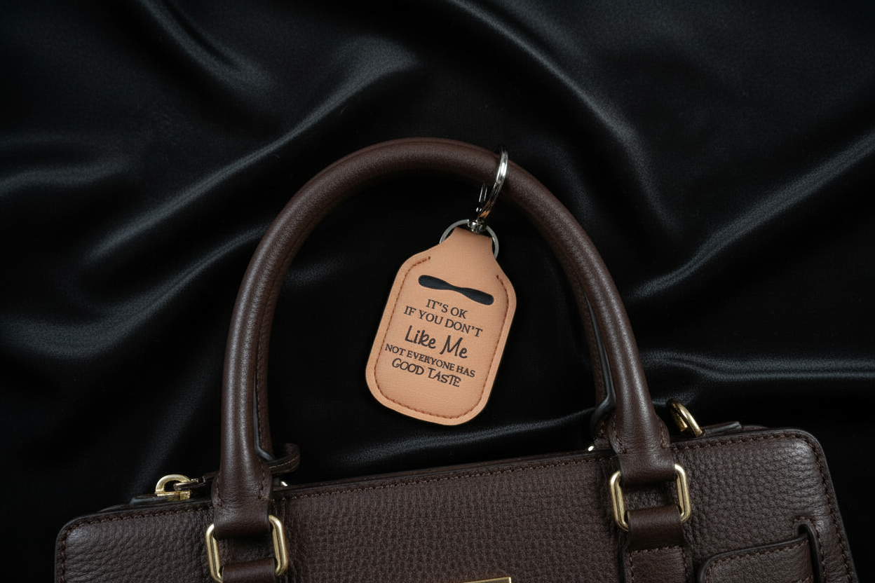 Sarcastic Saying - Key-Chain Holder - Hand Sanitizer