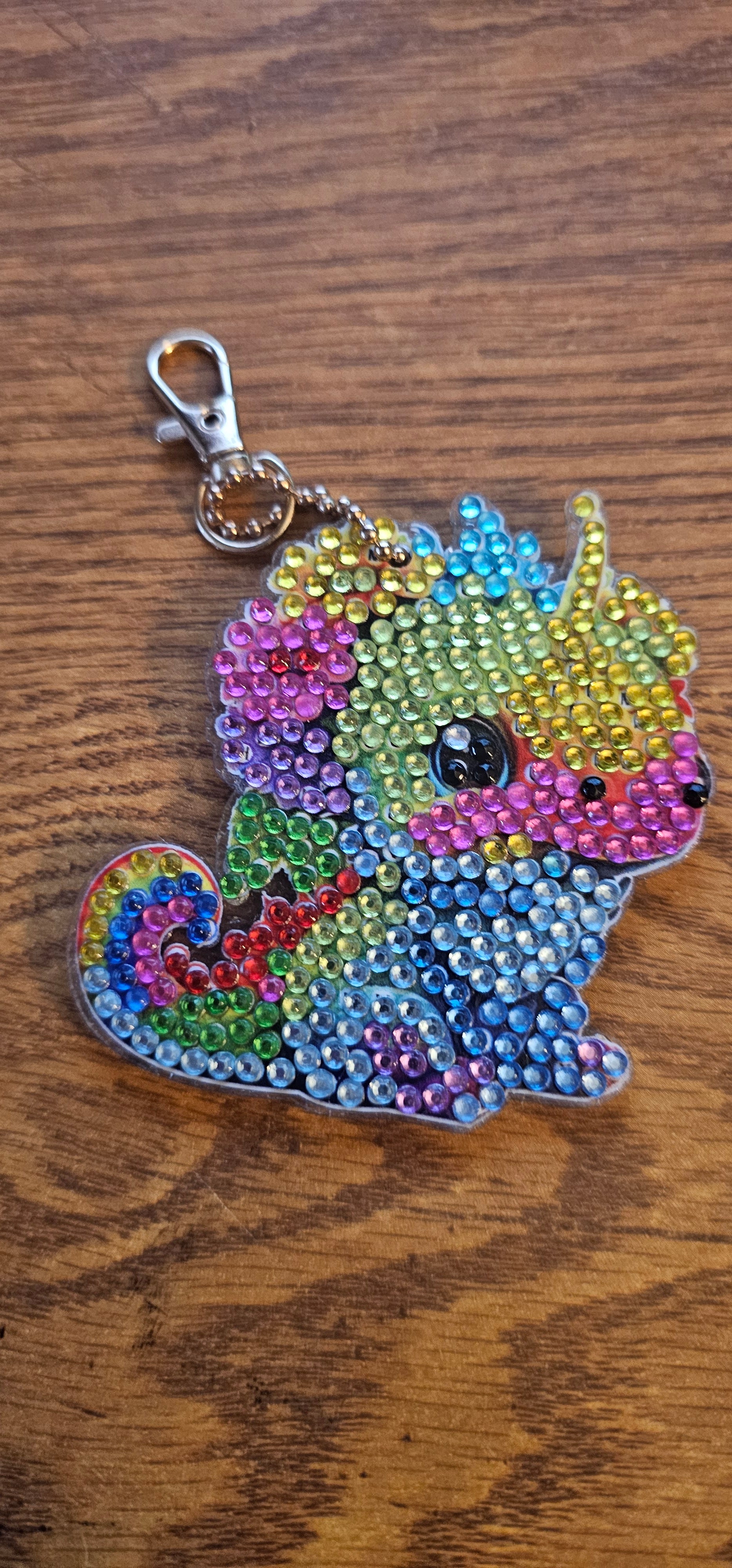 Handcrafted Diamond Art Keychains – Dragon - 06