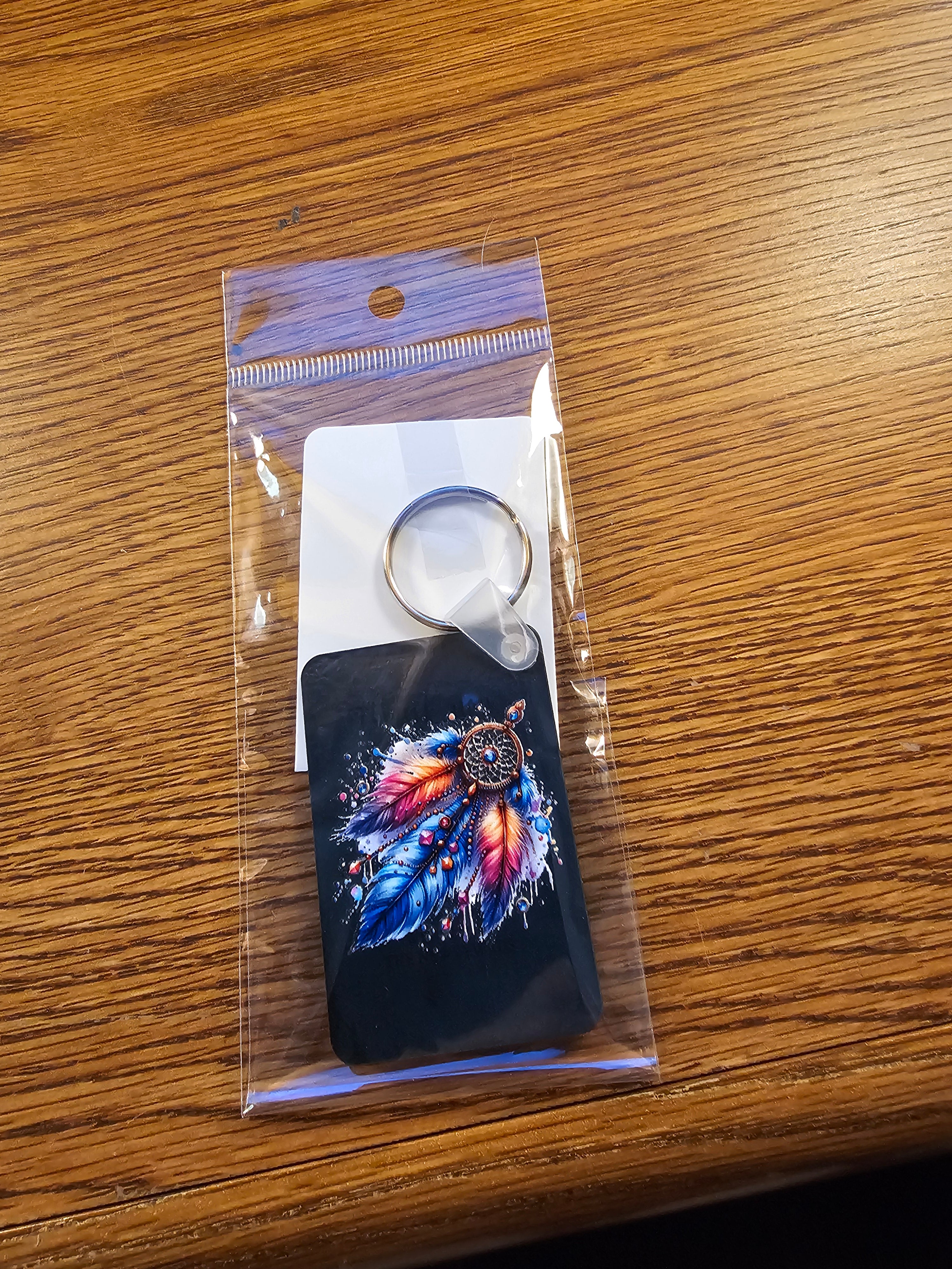 Key-Chains - Rectangle – a Handcrafted and Limited Dreamcatcher Design - 10 Designs