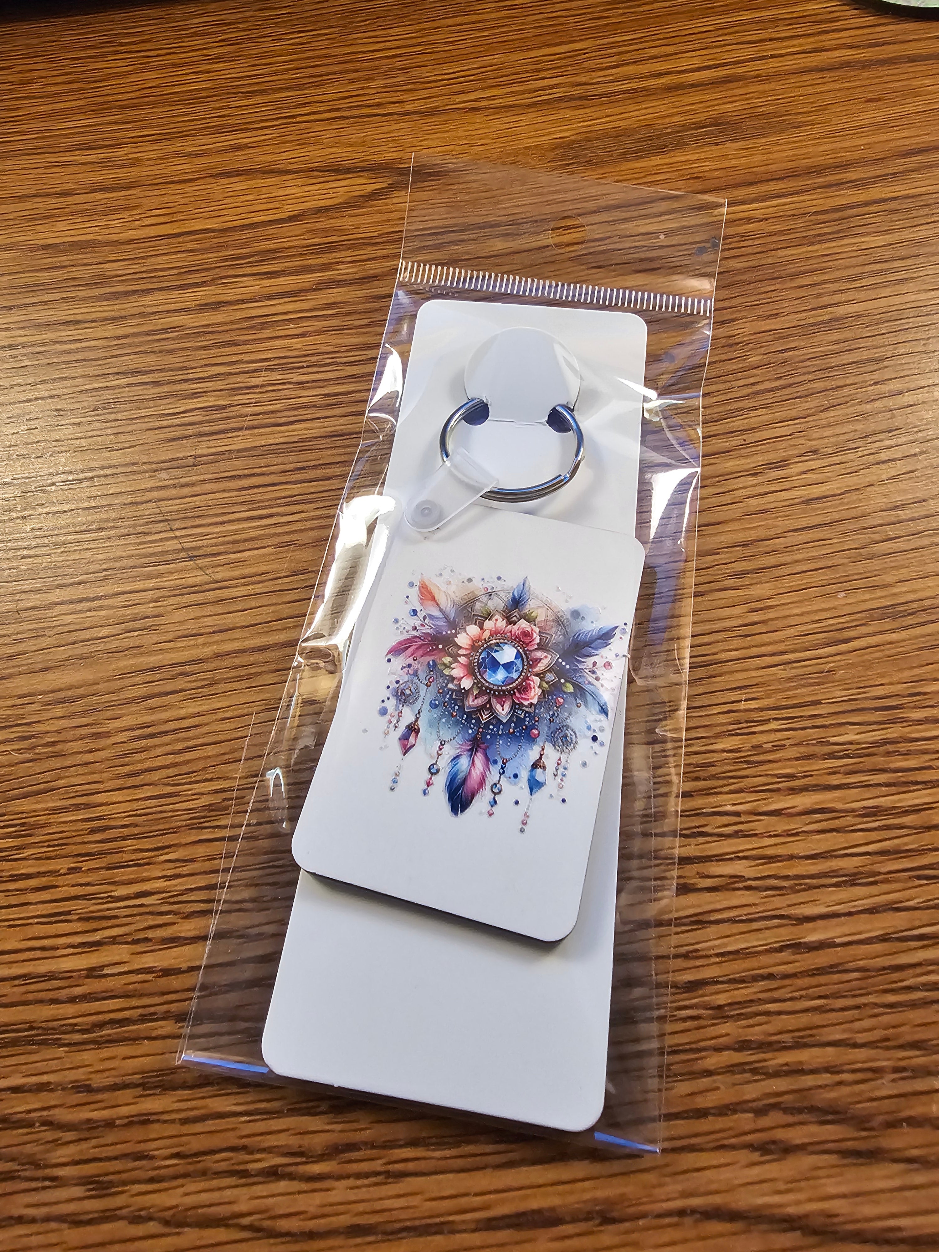 Key-Chains - Rectangle – a Handcrafted and Limited Dreamcatcher Design - 10 Designs