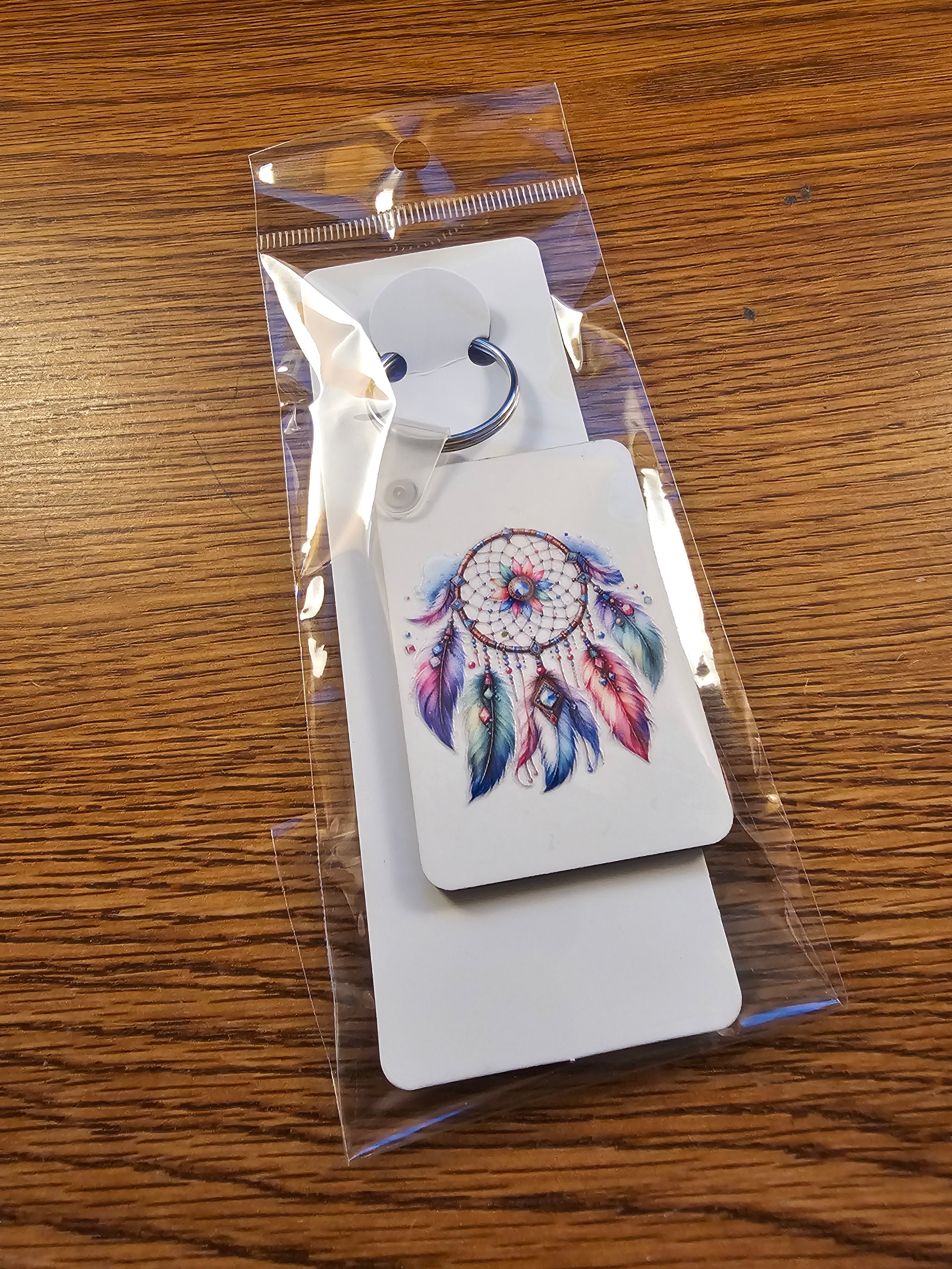 Key-Chains - Rectangle – a Handcrafted and Limited Dreamcatcher Design - 10 Designs