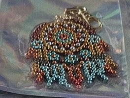 Handcrafted Diamond Art Keychains – Dream Catcher - 02