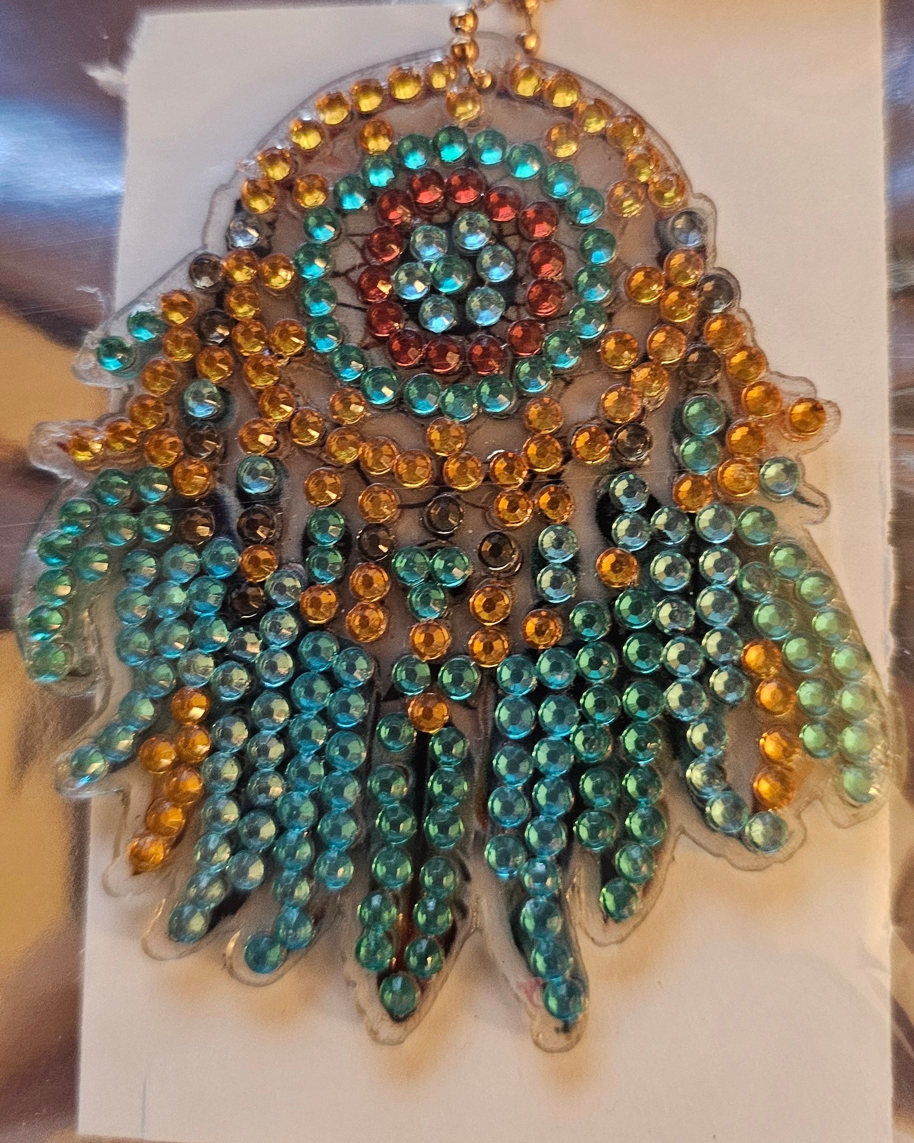 Handcrafted Diamond Art Keychains – Dream Catcher - 06