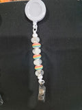 Badge Holders  -  Each One Handcrafted w/beads, One‑of‑a‑Kind