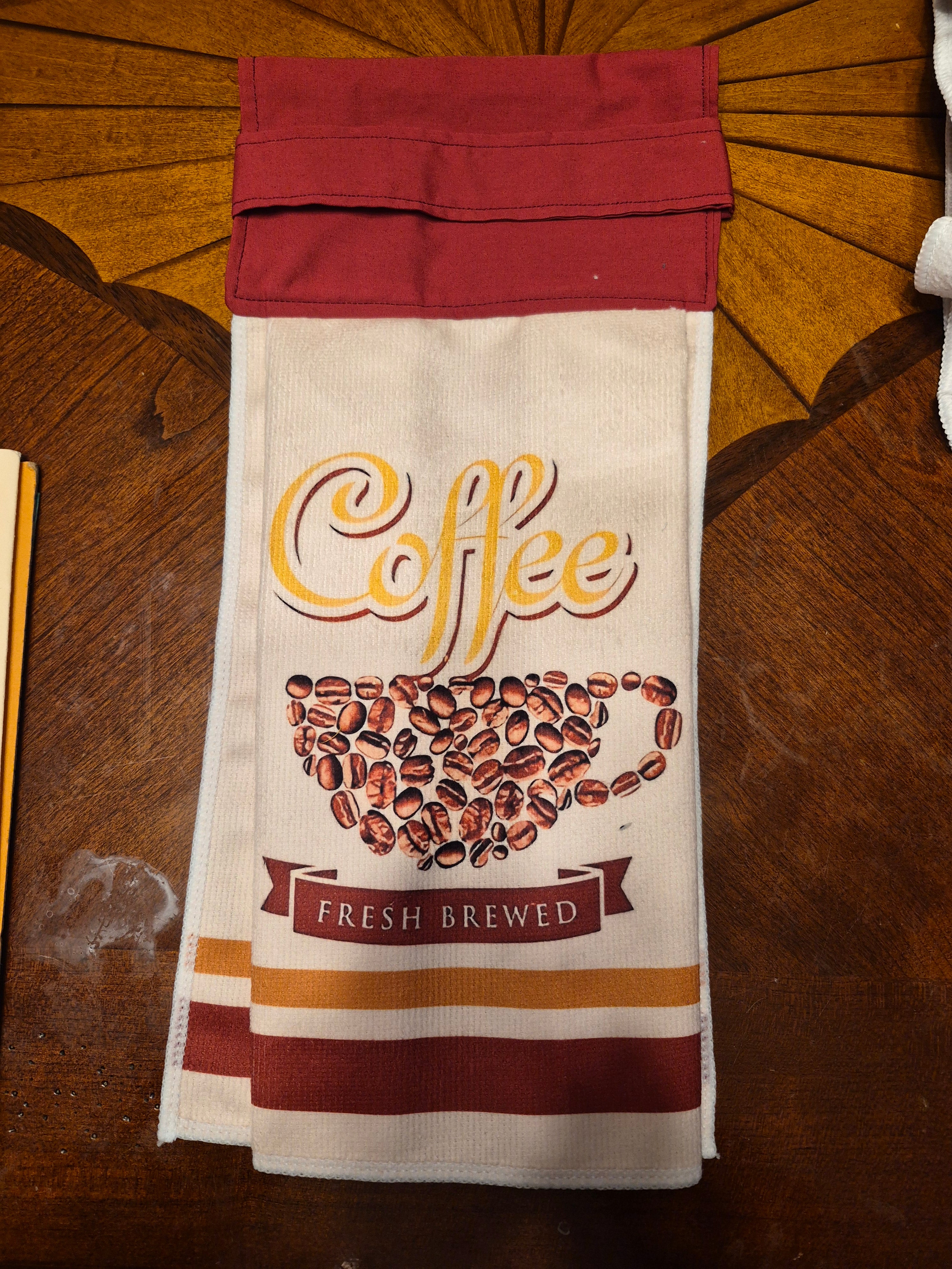 Non-Slip Stove Towels - Coffee - 8 designs to choose from