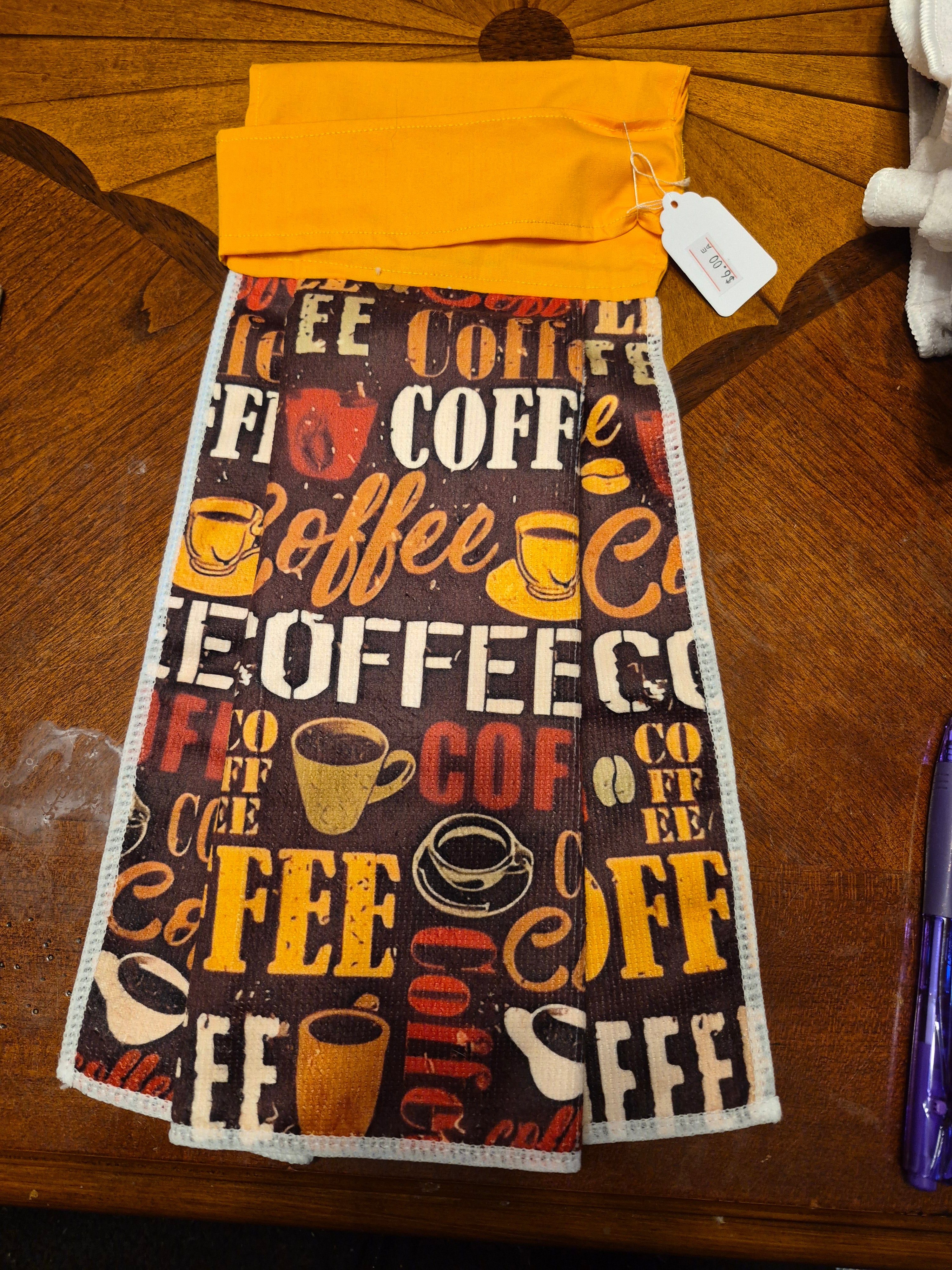 Non-Slip Stove Towels - Coffee - 8 designs to choose from
