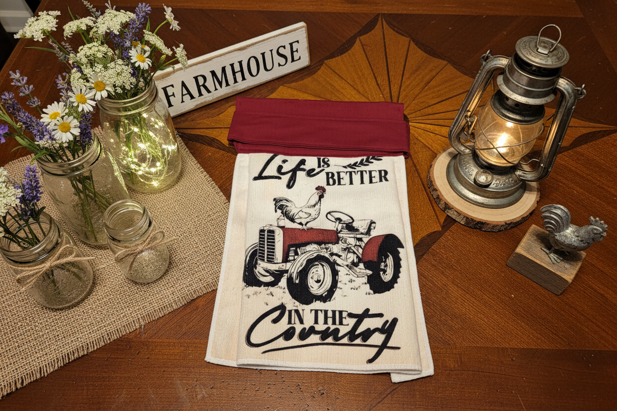 Non-Slip Stove Towels - Everyday – Farmhouse – Life Better in the Country