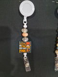 Badge Holders  -  Each One Handcrafted w/beads, One‑of‑a‑Kind