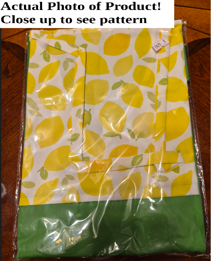 Apron - Adult - Lemon W-Green