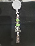 Badge Holders  -  Each One Handcrafted w/beads, One‑of‑a‑Kind