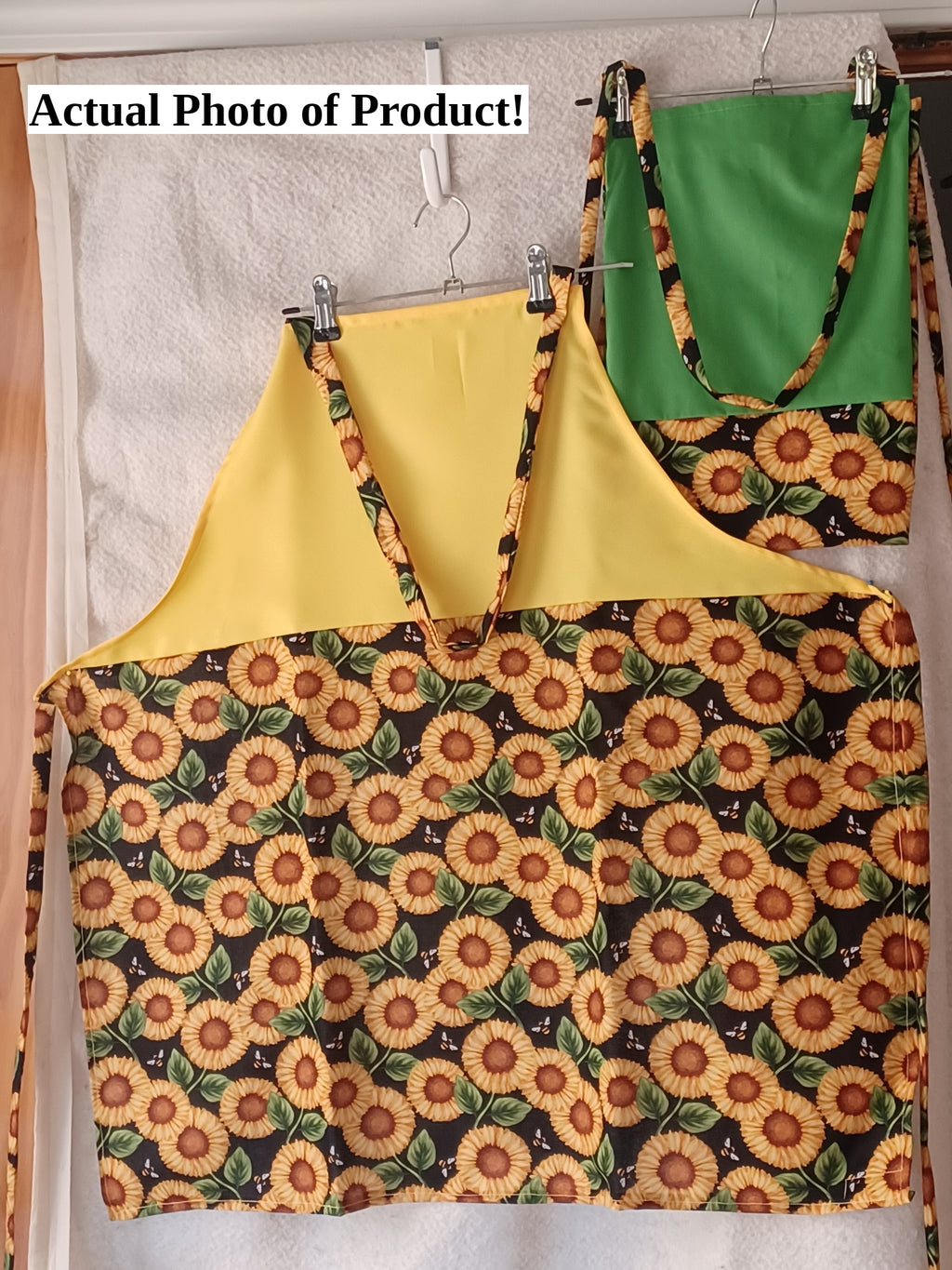 Apron - Adult – Sunflower W-Yellow