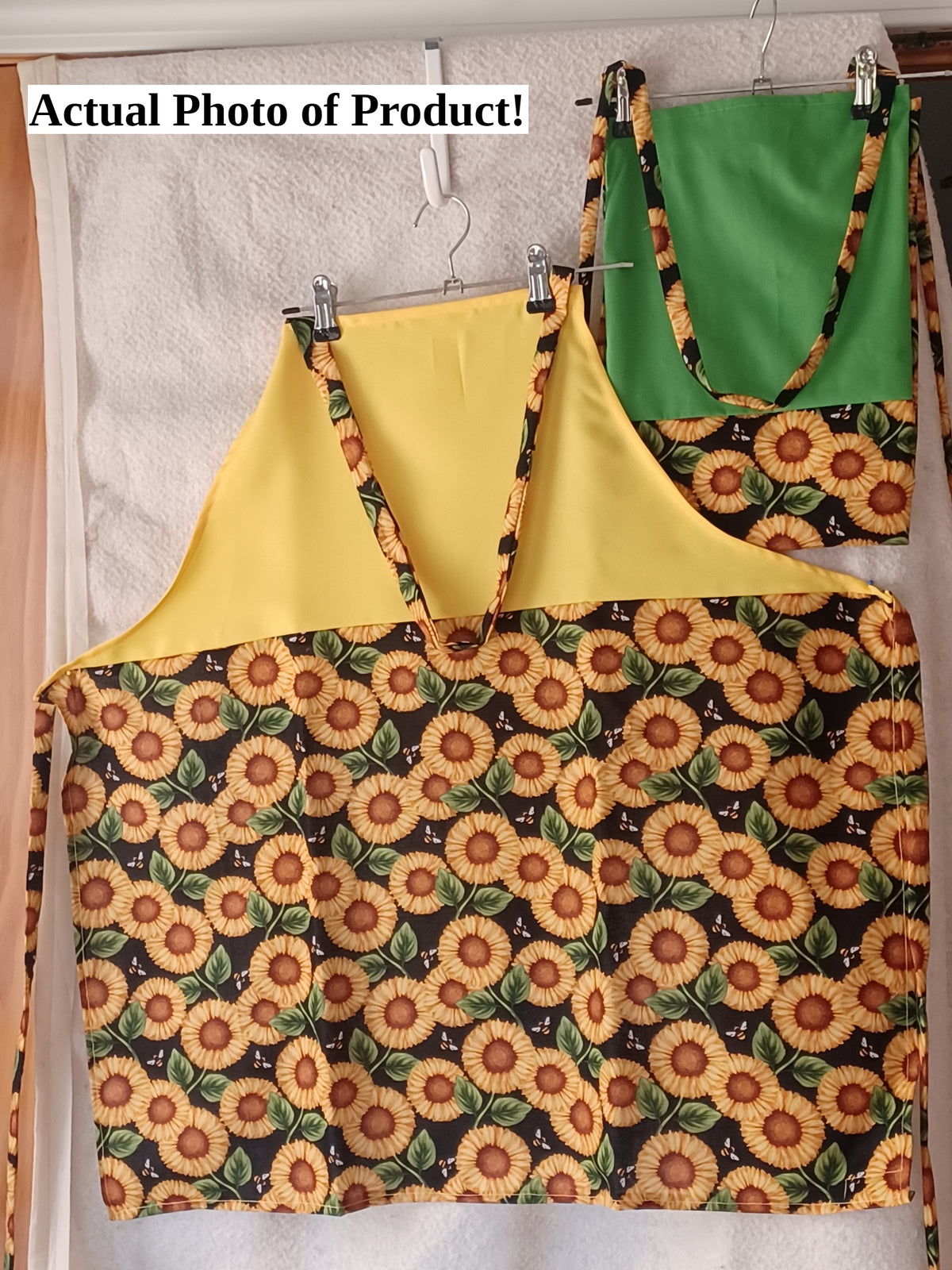 Apron - Adult – Sunflower W-Yellow