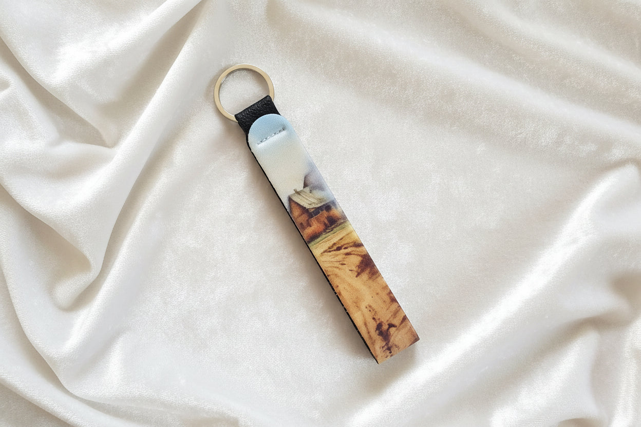Handcrafted Sublimated Lanyards  - Fall - Farm House