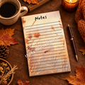 Fall Inspired Note Pads