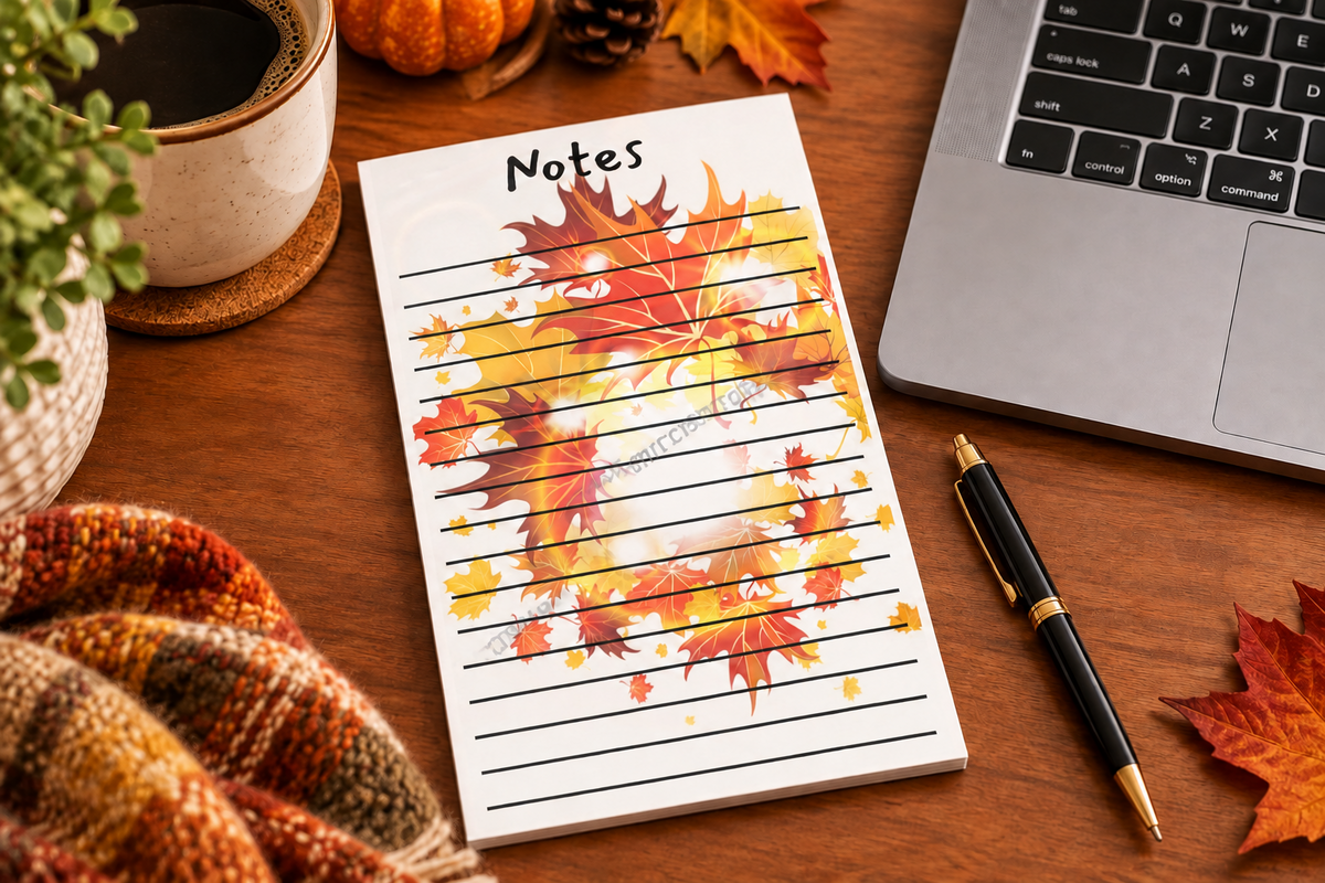 Fall Inspired Note Pads