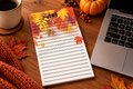 Fall Inspired Note Pads