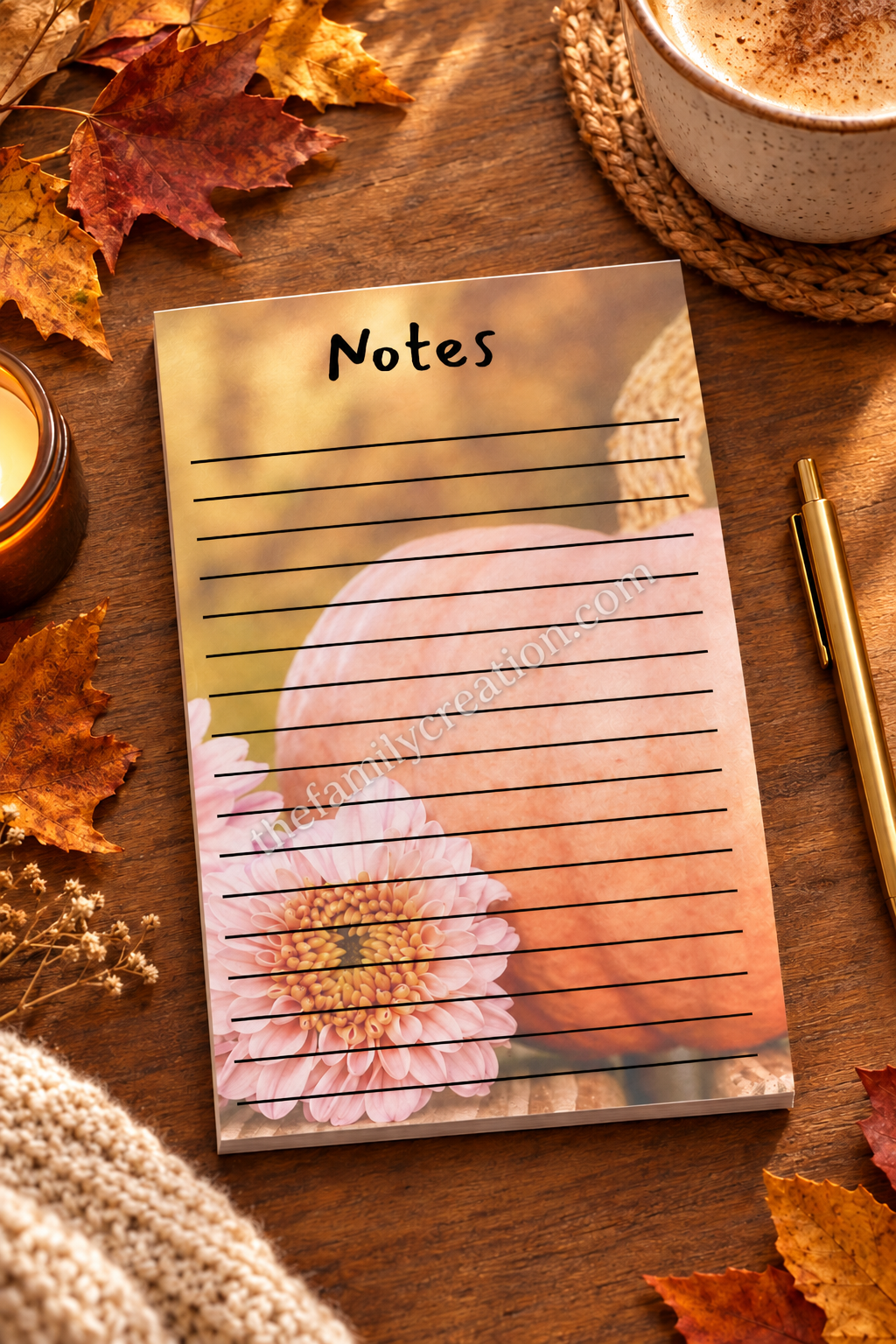 Fall Inspired Note Pads