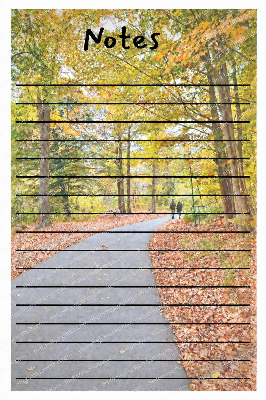 Fall Inspired Note Pads