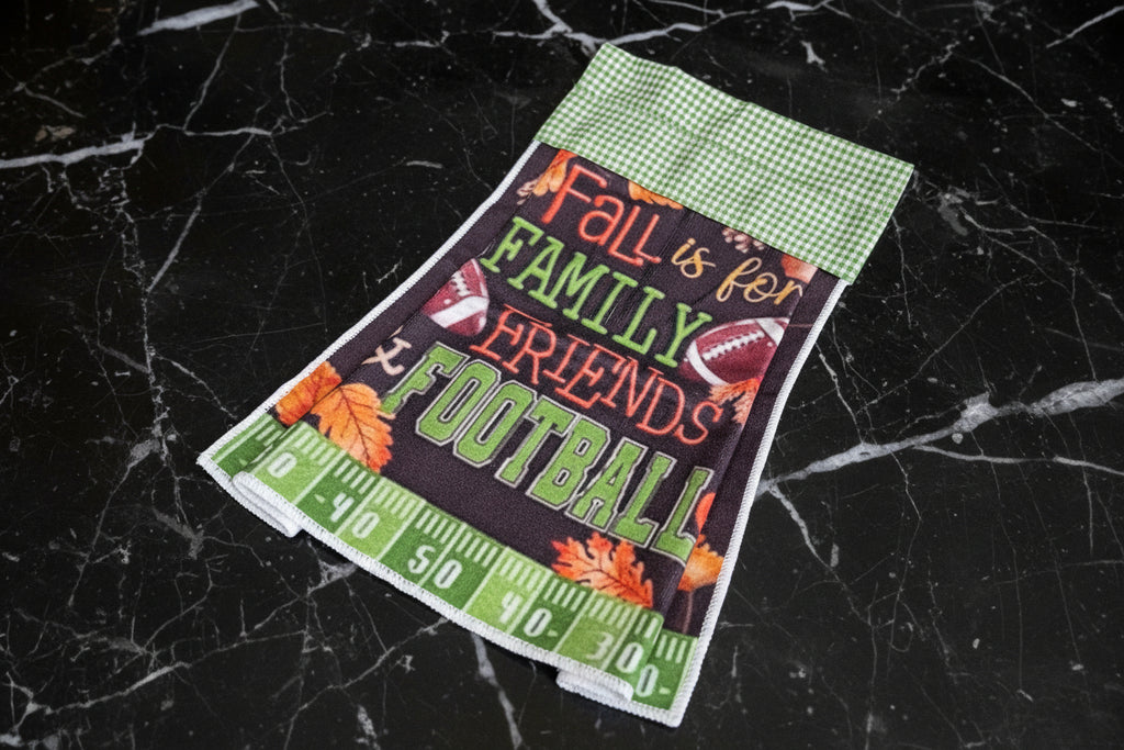 Non-Slip Stove Towels - Fall - Football