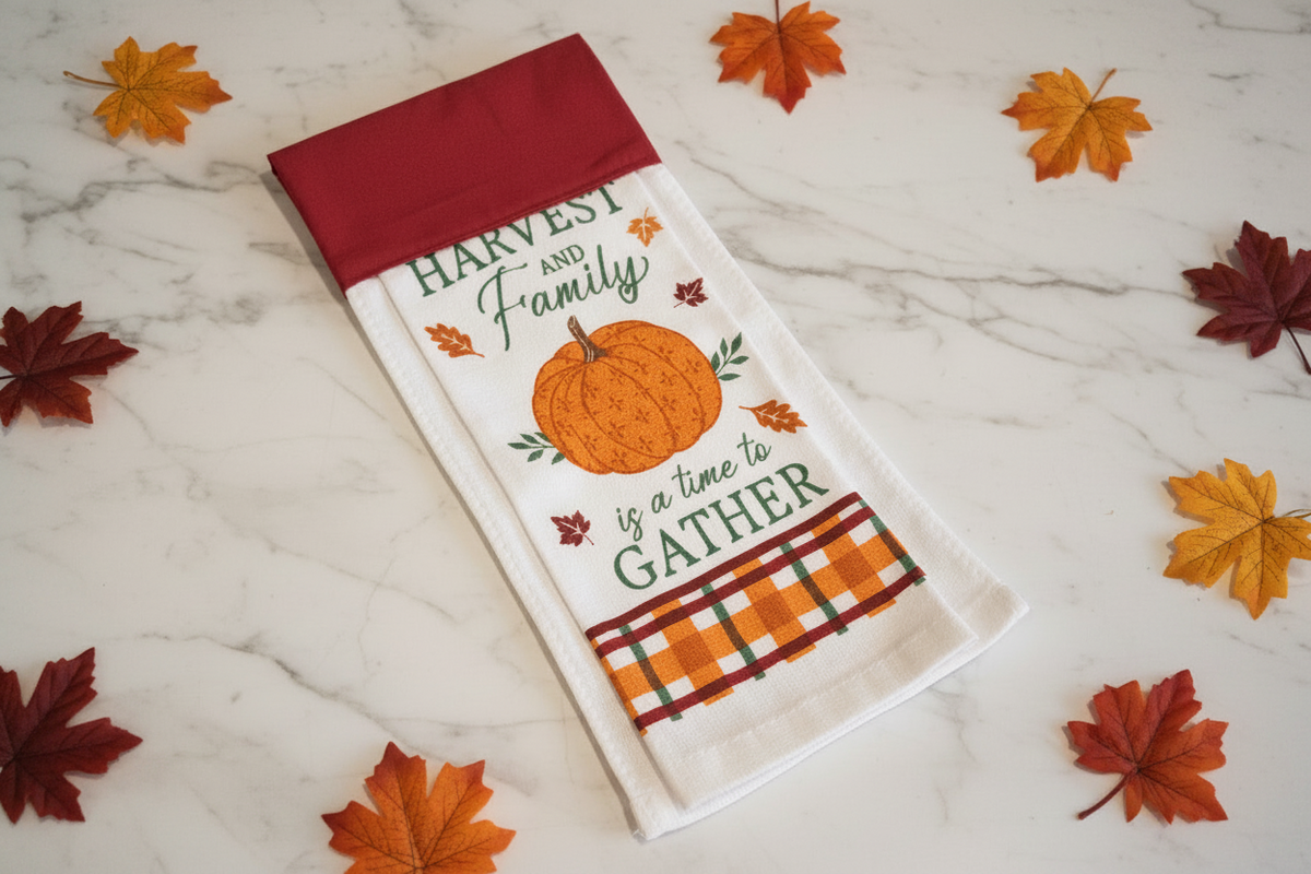 Non-Slip Stove Towels - Fall