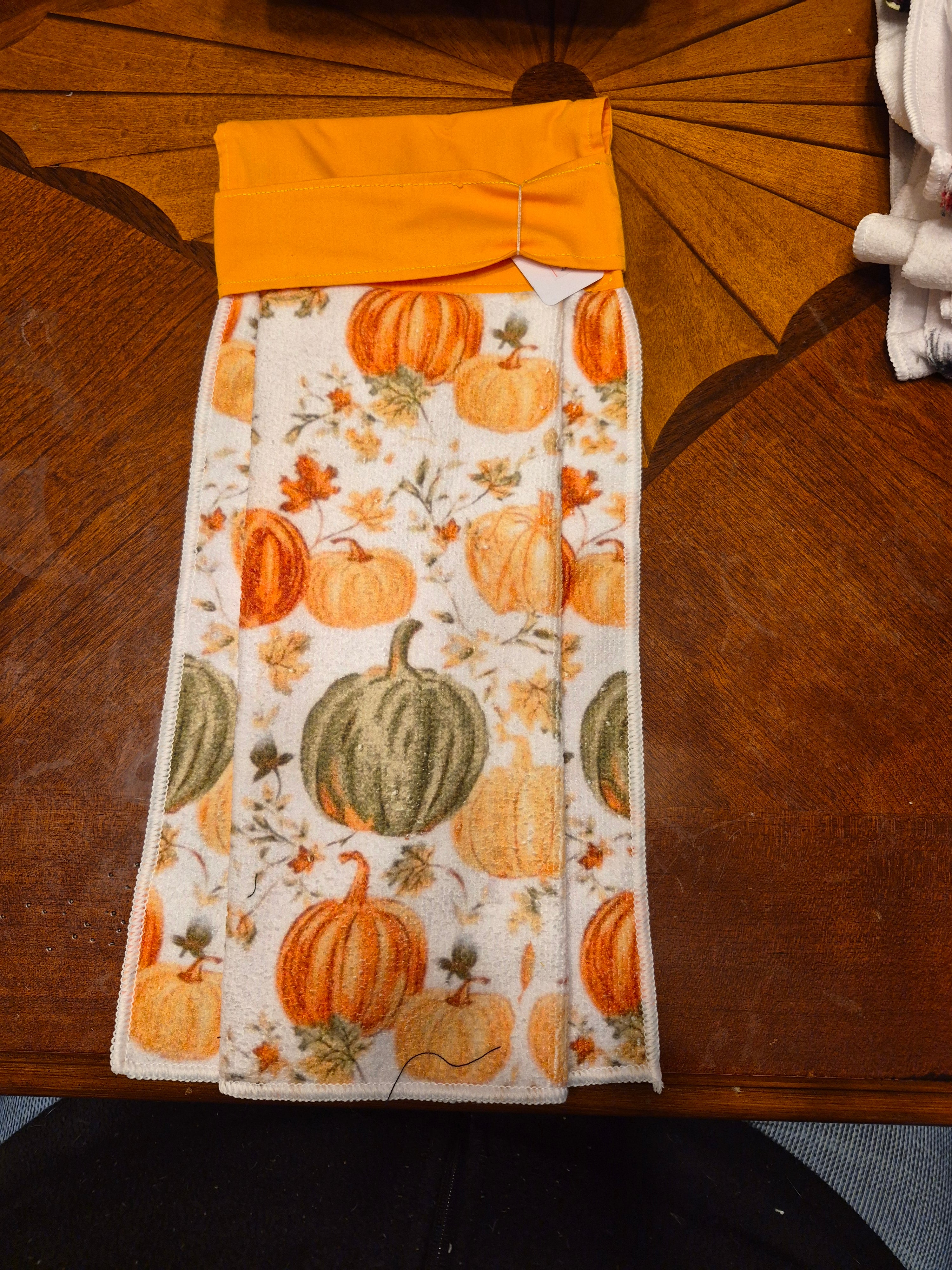 Non-Slip Stove Towels - Pumpkin - Multi Gold