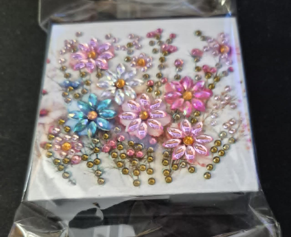Keepsake Box - Flax Leather - Flower