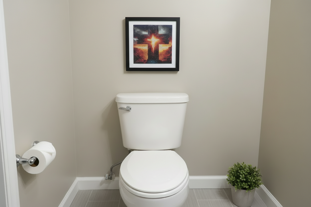 Diamond Art – Handcrafted, Framed & Ready to Hang (Cross)