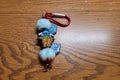 Keychains Handcrafted w/Fuzz Beads