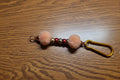 Keychains Handcrafted w/Fuzz Beads
