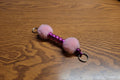 Keychains Handcrafted w/Fuzz Beads