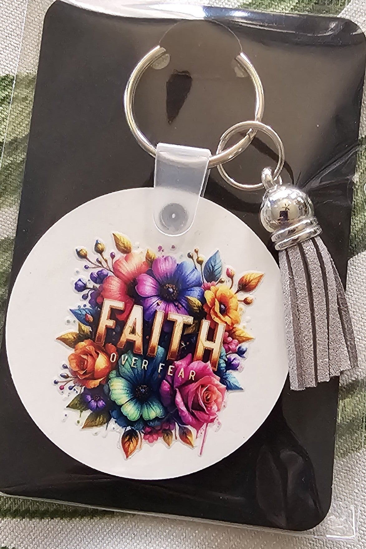 Handcrafted Key-Chains - GOD inspired Round