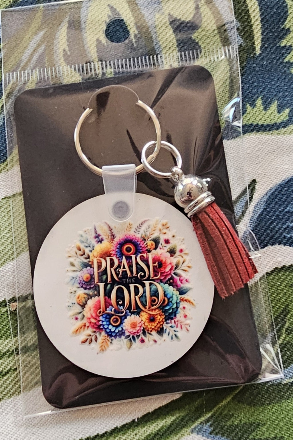 Handcrafted Key-Chains - GOD inspired Round