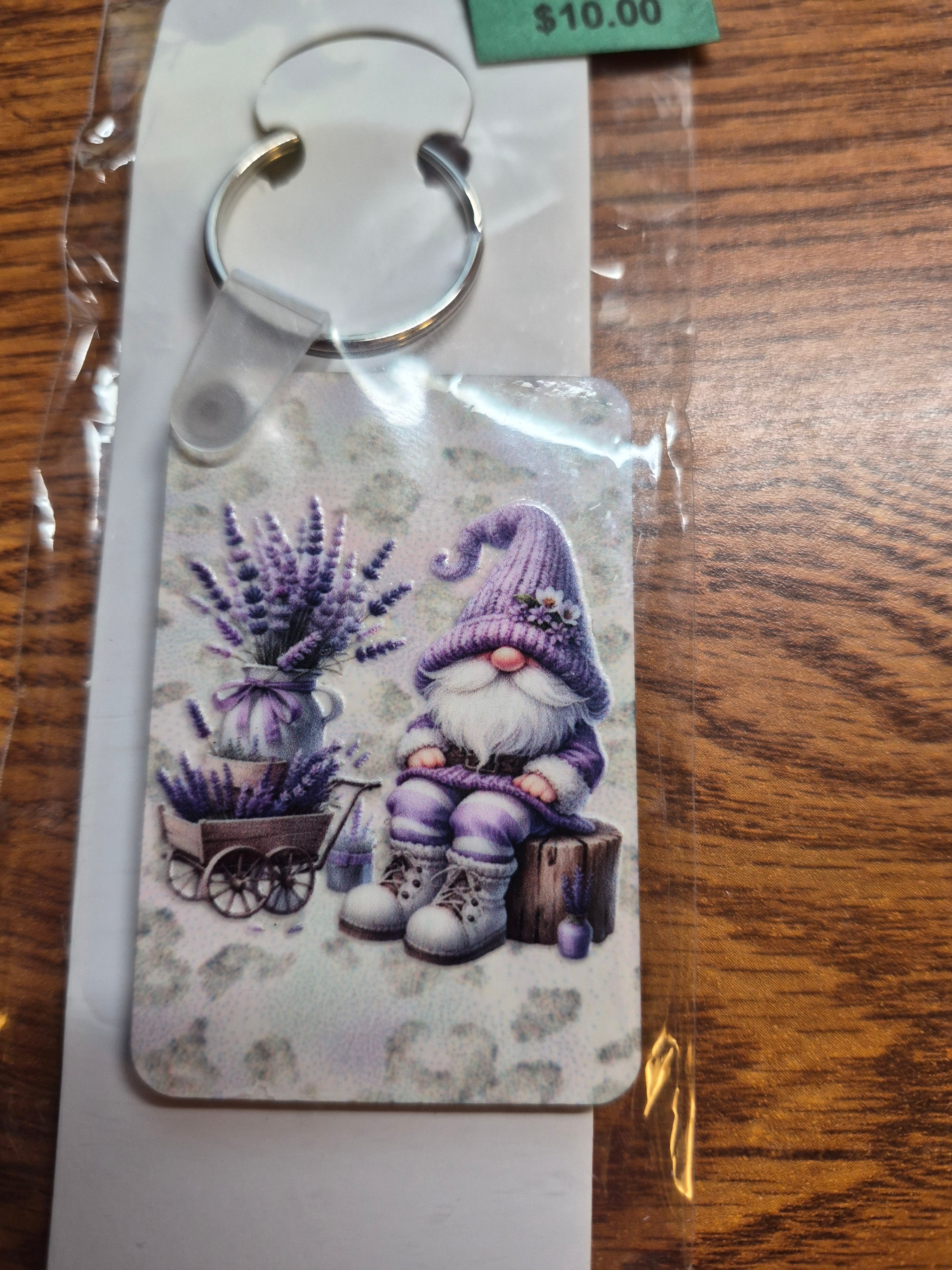 Key-Chains - Rectangle – a Handcrafted and Limited Gnome Design - 8 Designs