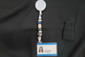 Badge Holders  - Everyday – Pearl, Grey Heart