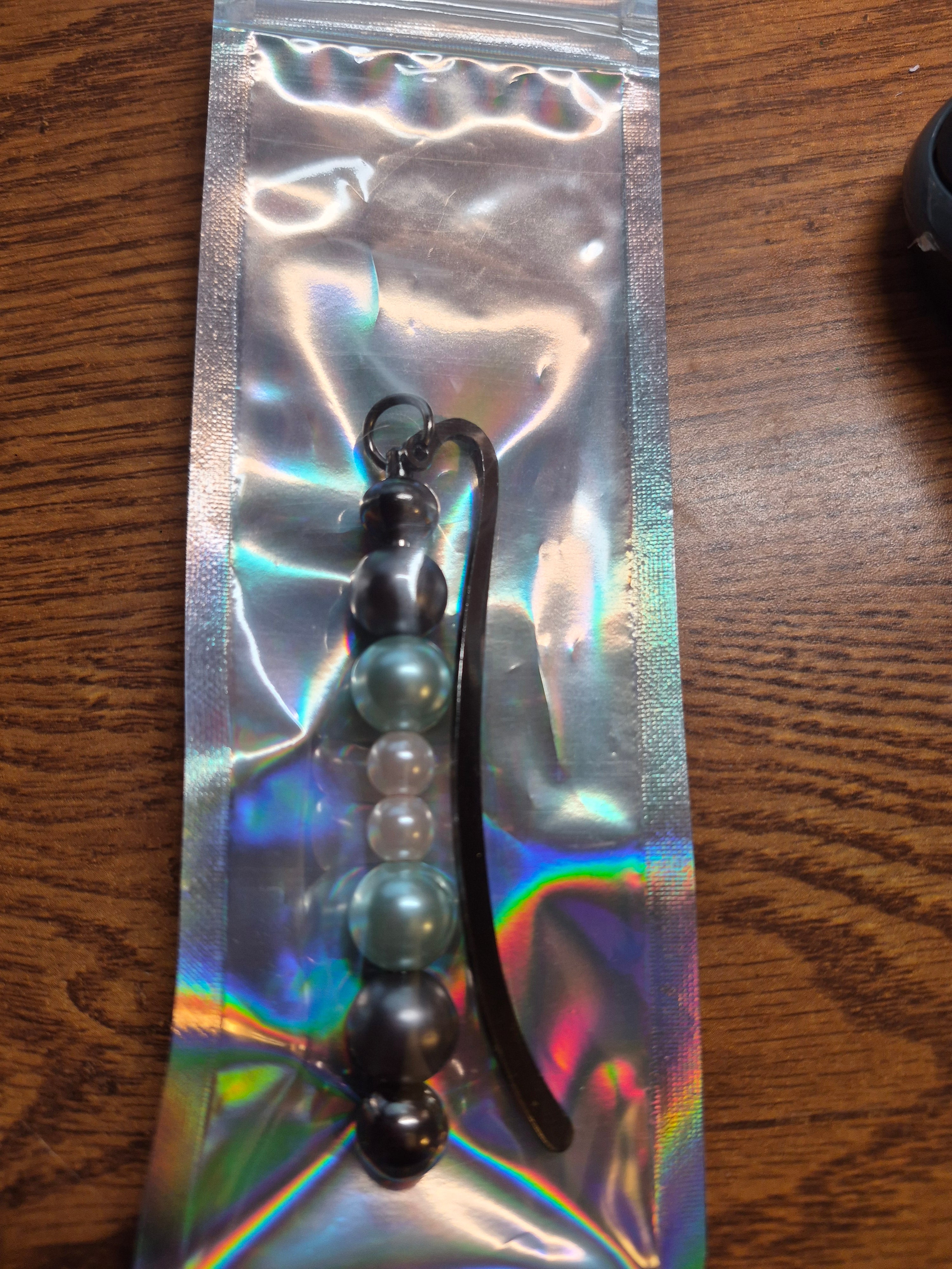 Unique Beaded Handmade Slide-In Bookmarks - 02