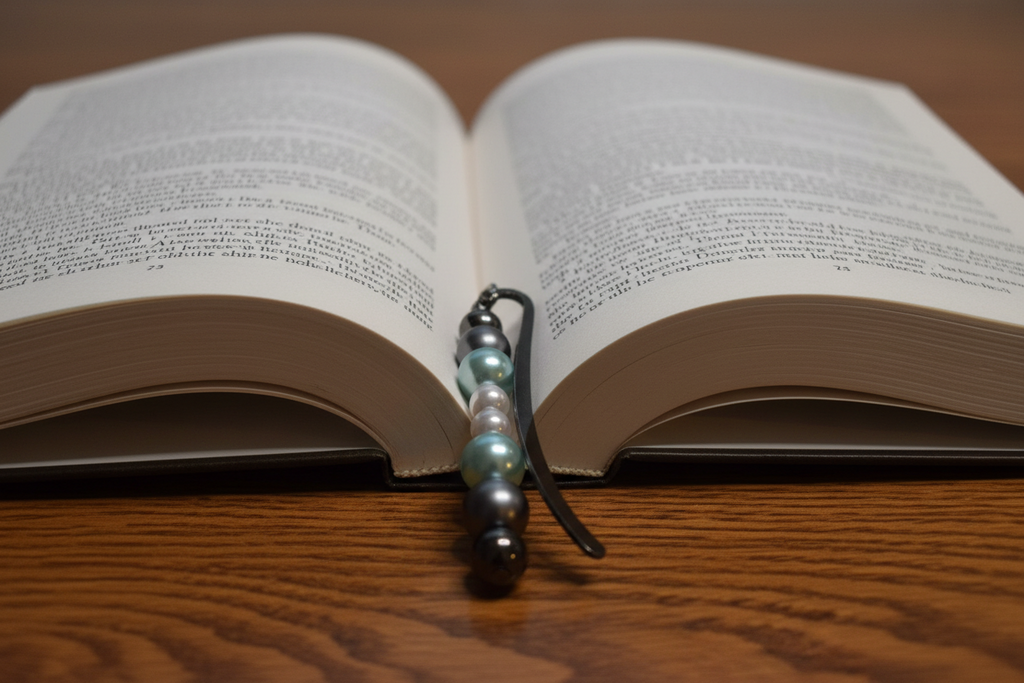 Unique Beaded Handmade Slide-In Bookmarks - 02