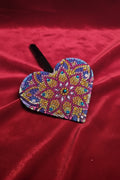 Diamond Art Hair Clips - Heart Shaped and Each One is Handcrafted and One-of-a-Kind