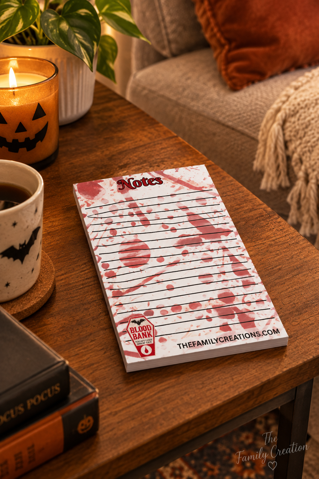 Halloween Inspired Note Pads