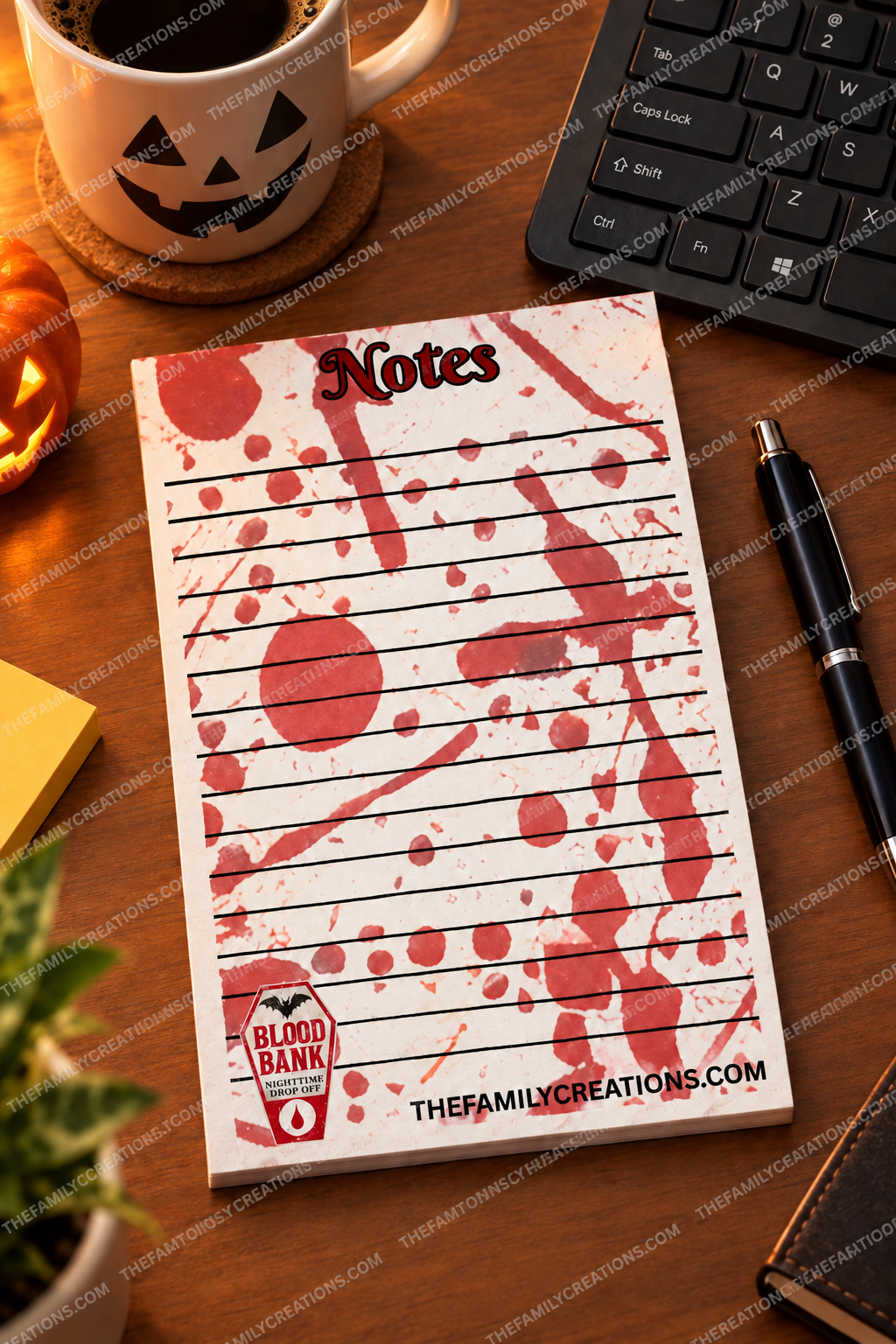 Halloween Inspired Note Pads