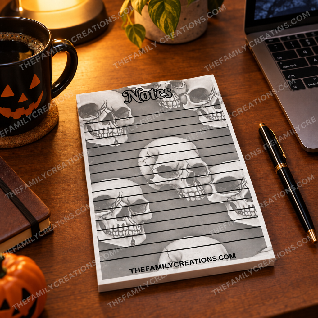 Halloween Inspired Note Pads