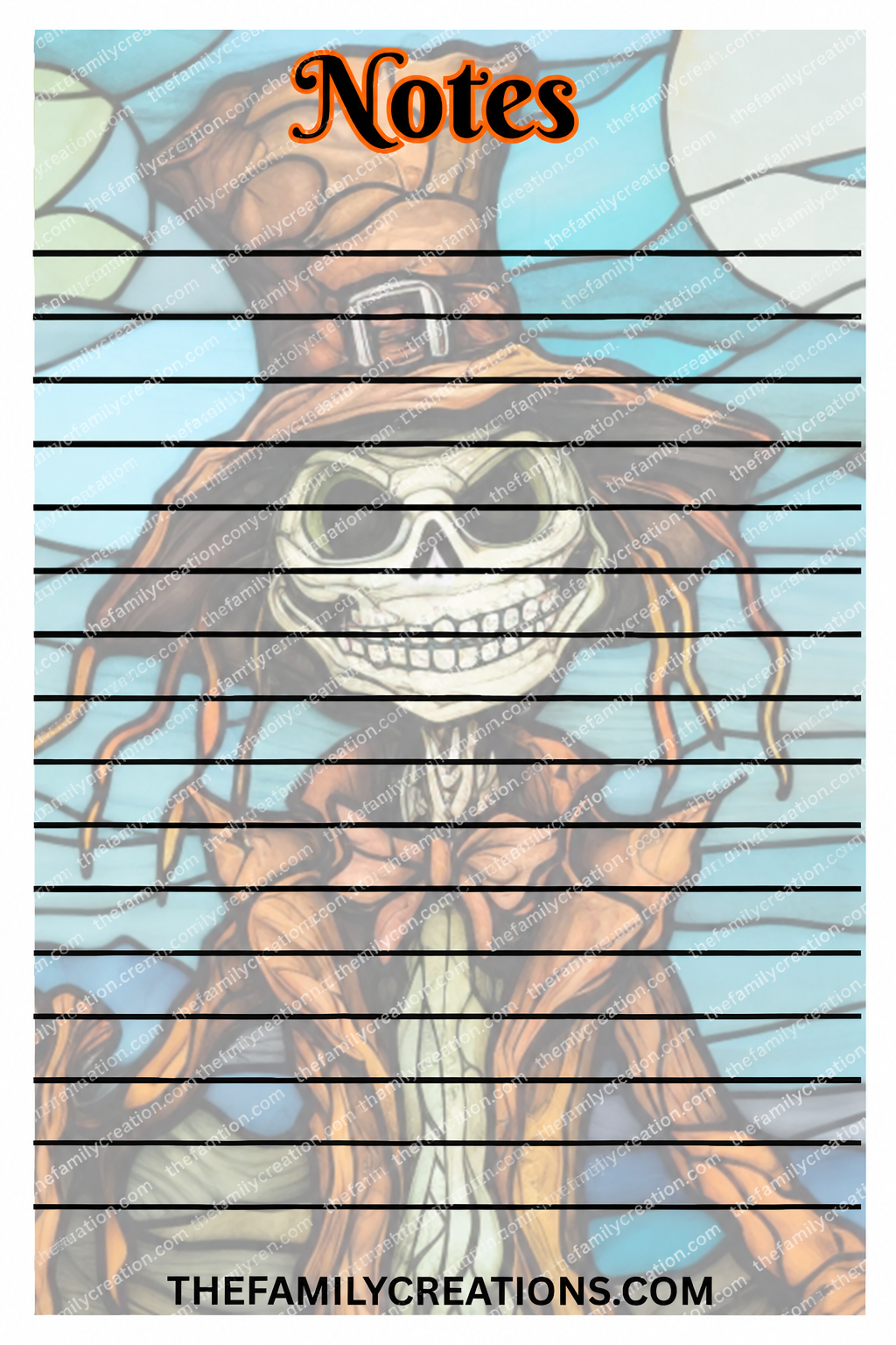 Halloween Inspired Note Pads